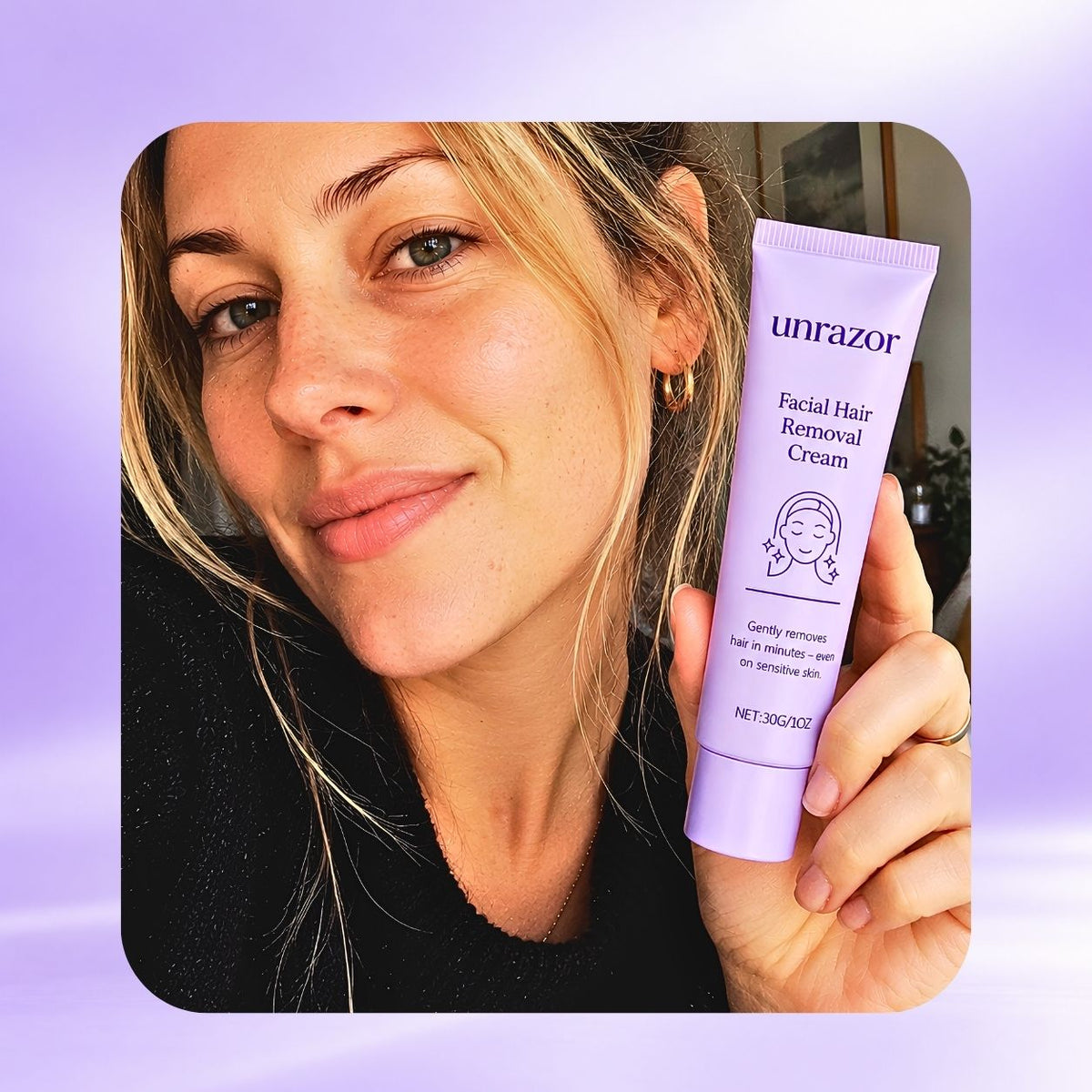 UNRAZOR Facial hair removal cream